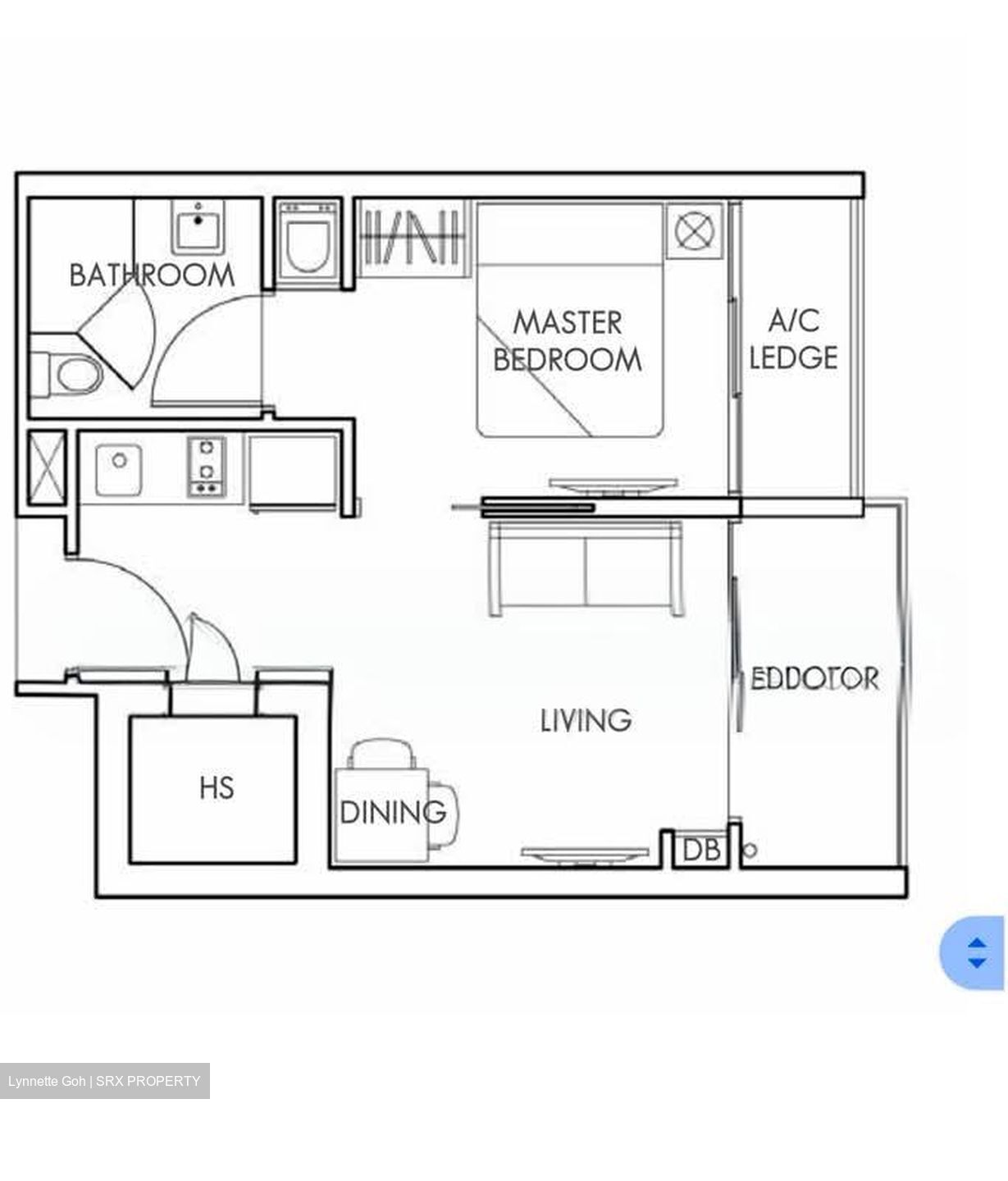 La Fleur (D14), Apartment #580757821